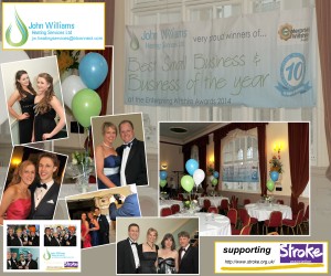 An amazing £2750 raised at our 10th anniversary ball!