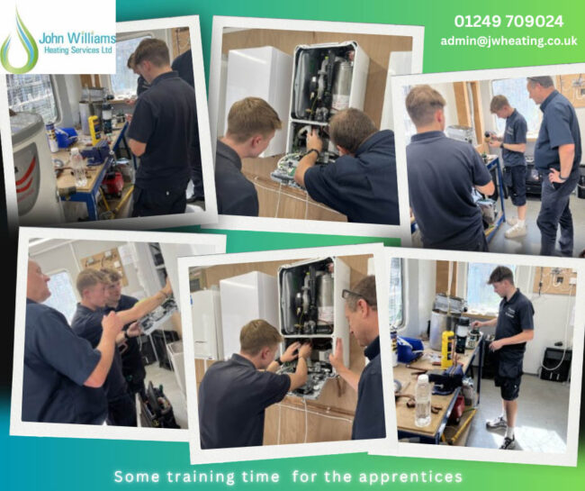 Copy of Time for some Training for the apprentices